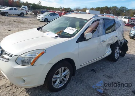 2012 Nissan Rogue Sv z USA, uszkodzony, nr VIN JN8AS5MT6CW252387